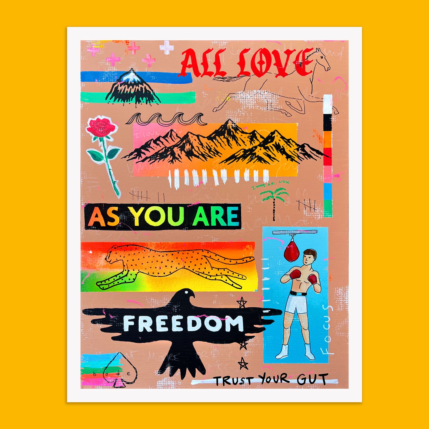 "JOURNEY OF FREEDOM" GICLÉE PRINT - 11" X 14"