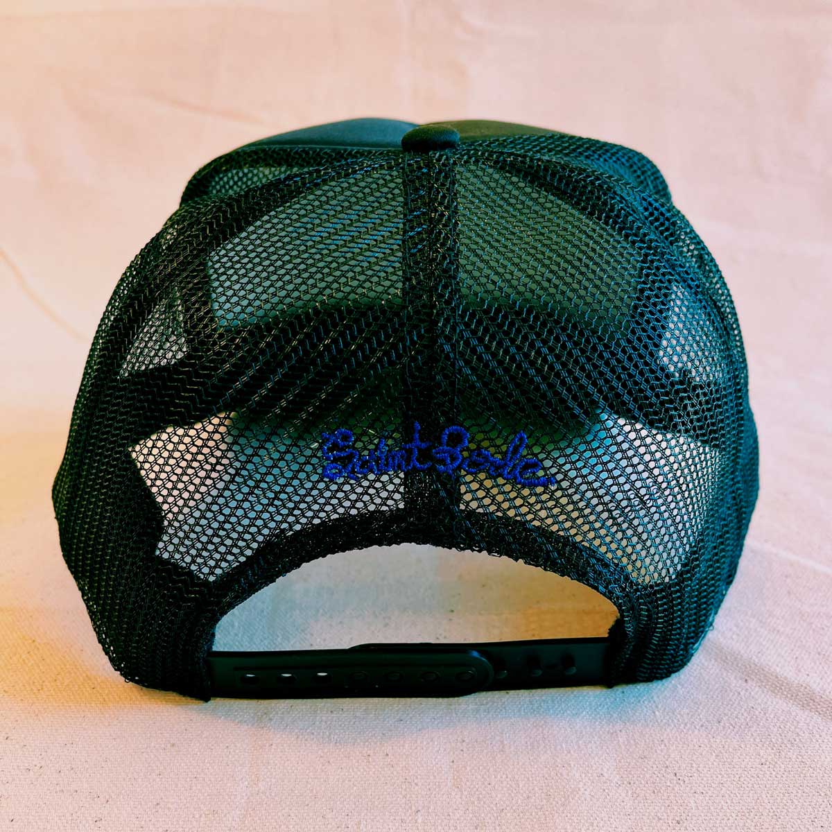 SB Hand Painted Trucker ROYAL #7/8 - High Crown
