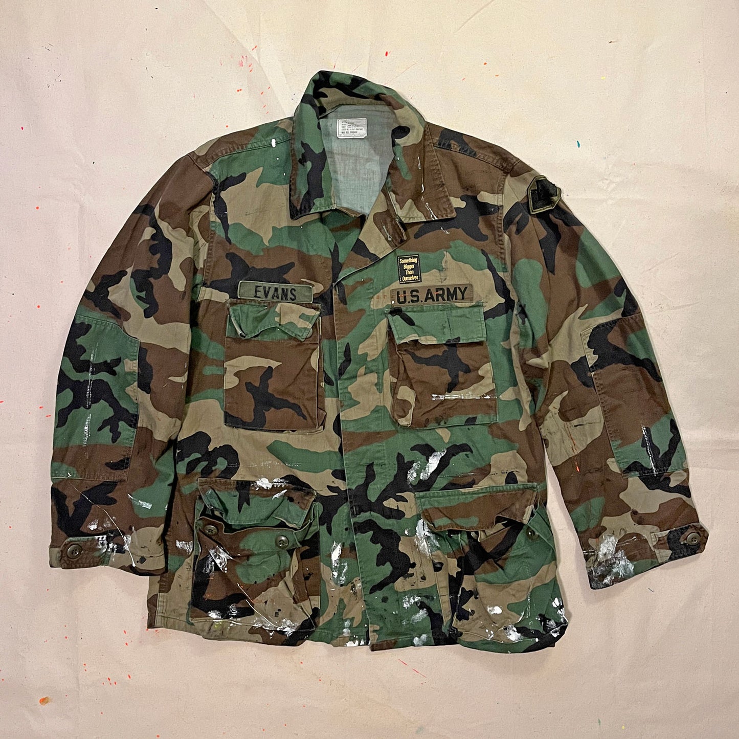 DREAM VINTAGE CAMO ARMY JACKET EVANS - MEDIUM