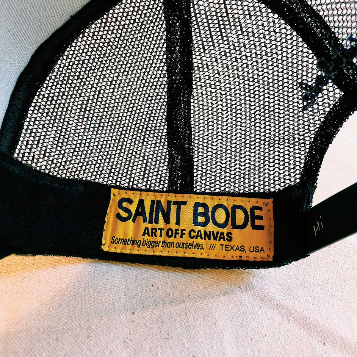SB Hand Painted Trucker ROYAL #7/8 - High Crown