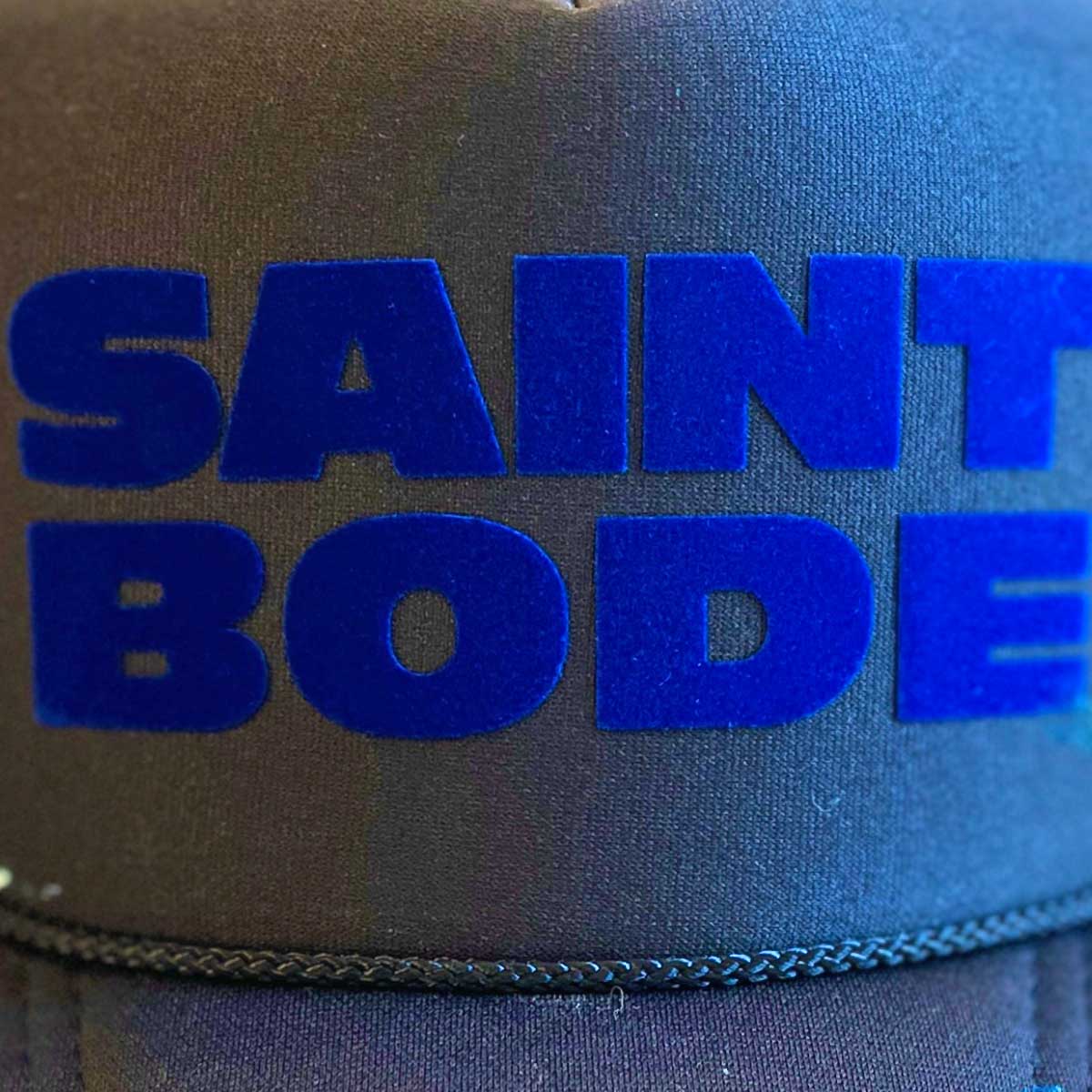 SB Hand Painted Trucker ROYAL #7/8 - High Crown