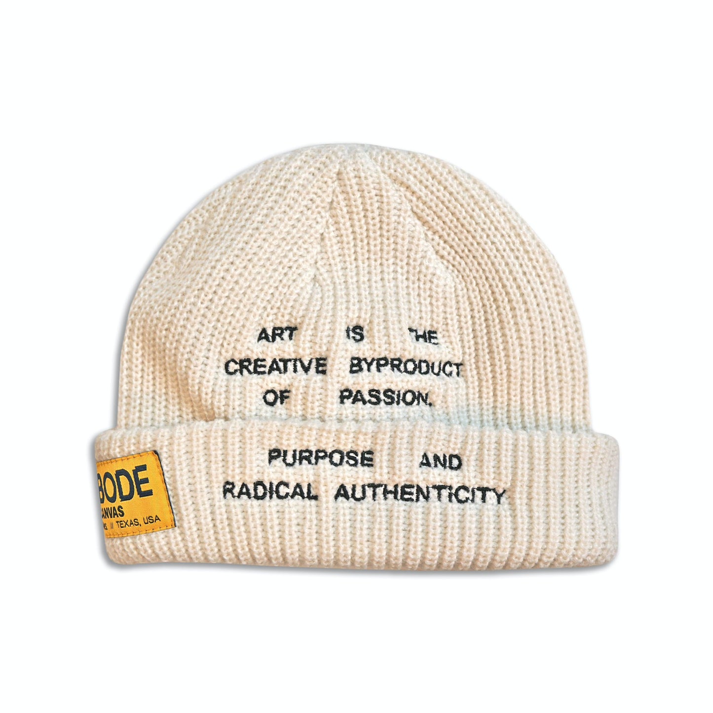 ART IS BEANIE - ECRU