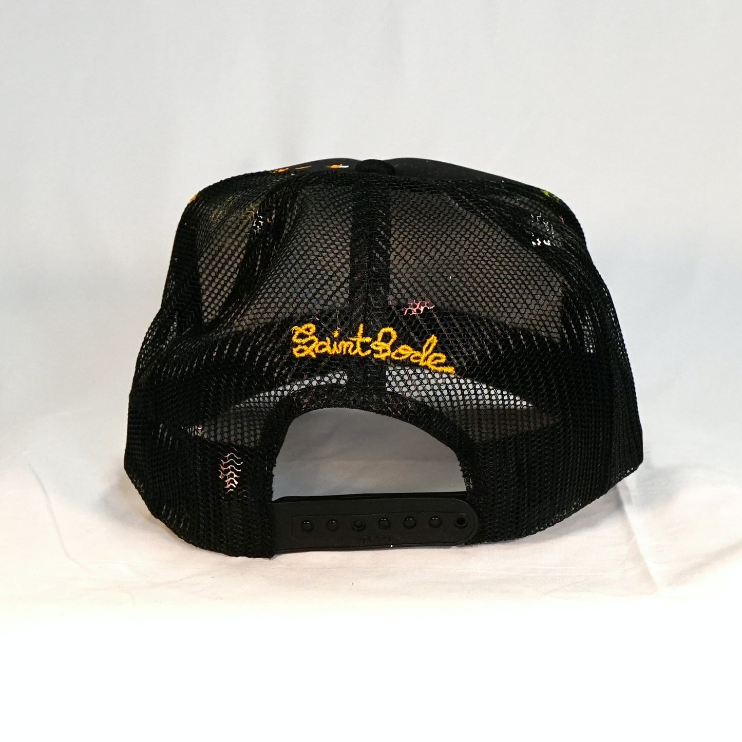 FELT PAINT HAT - GOLD & BLACK