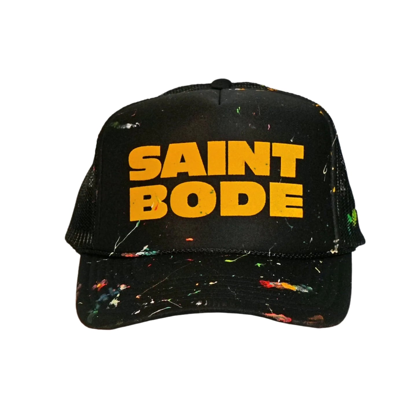 FELT PAINT HAT - GOLD & BLACK