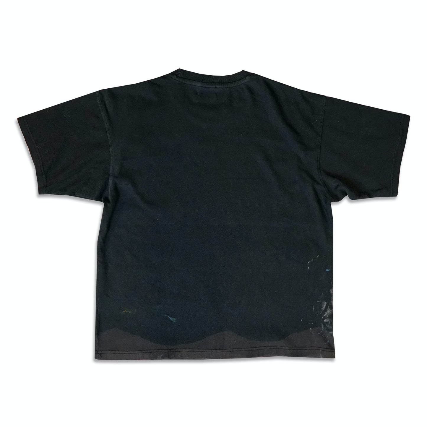HEART DEPARTMENT PALETTE TEE - FADED BLACK