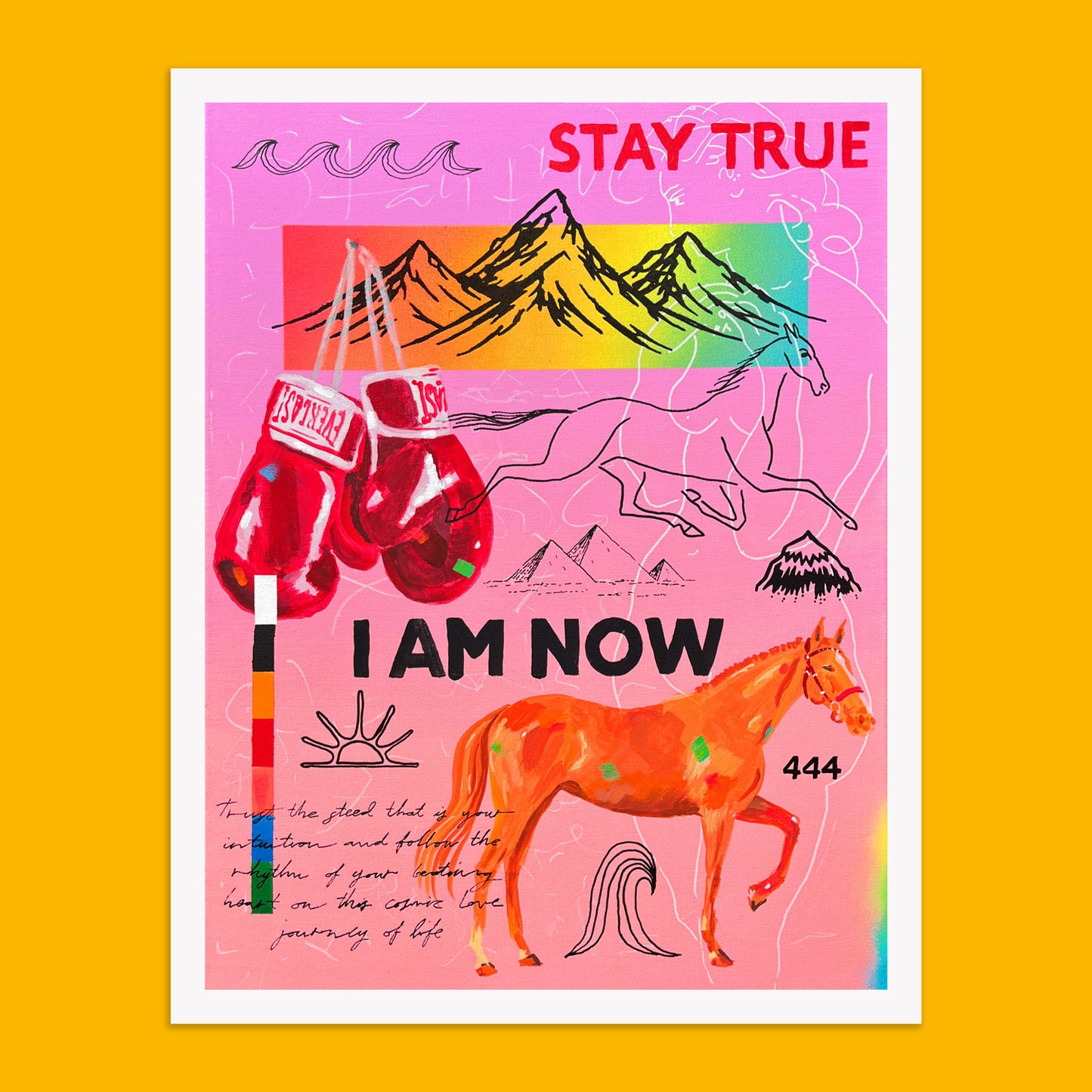 "TRUTH IS CALLING" GICLÉE PRINT - 11" X 14"