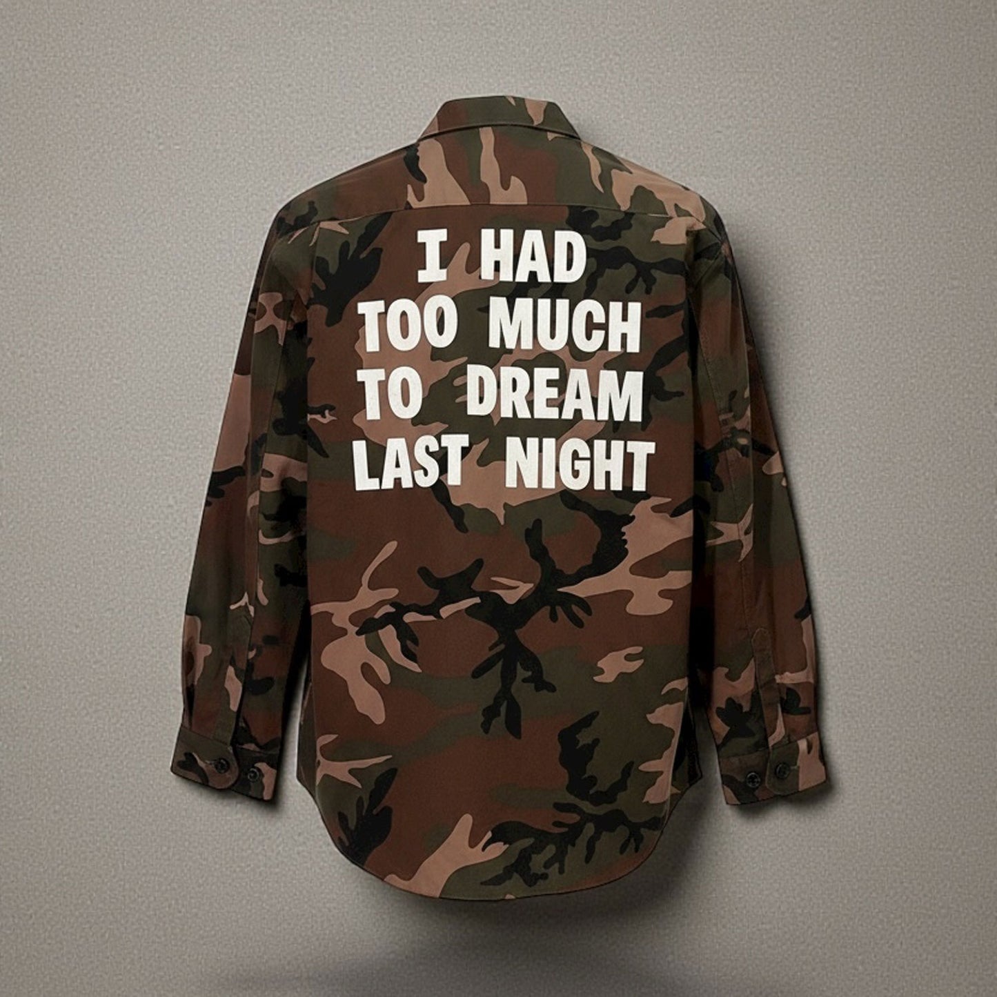 VINTAGE CAMO WINCHESTER - BUTTON DOWN SHIRT - XL