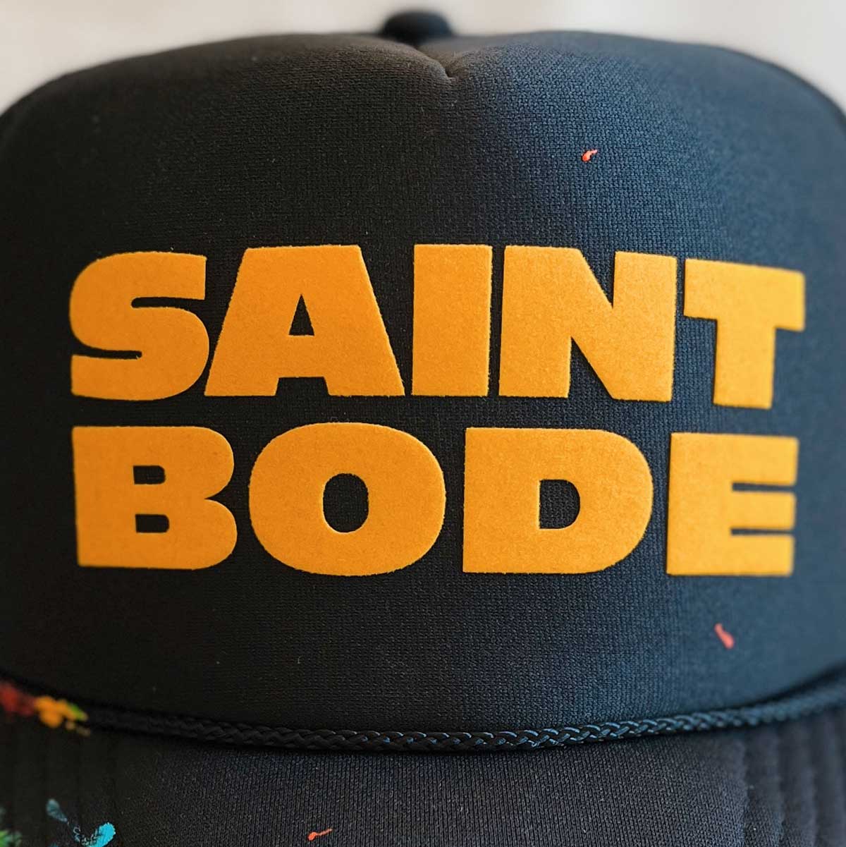 SB Hand Painted Trucker GOLD #4/11 - High Crown