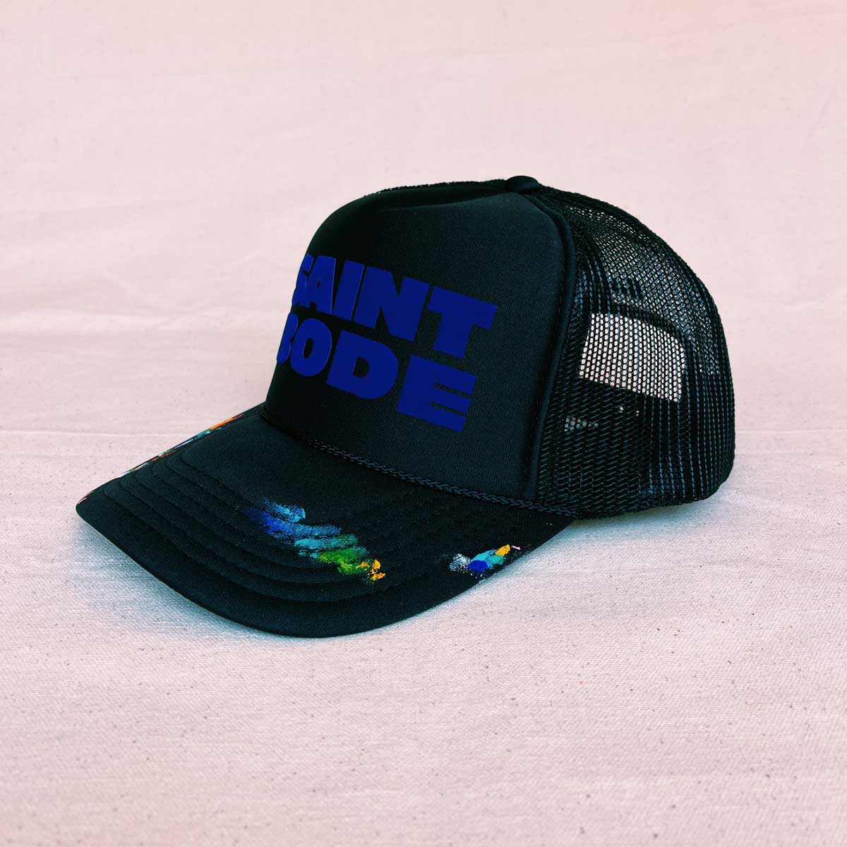 SB Hand Painted Trucker ROYAL #2/8 - Mid Crown