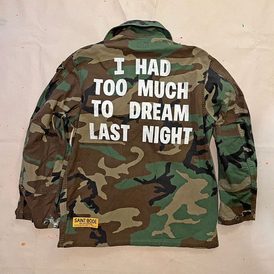 DREAM VINTAGE CAMO ARMY JACKET EVANS - MEDIUM