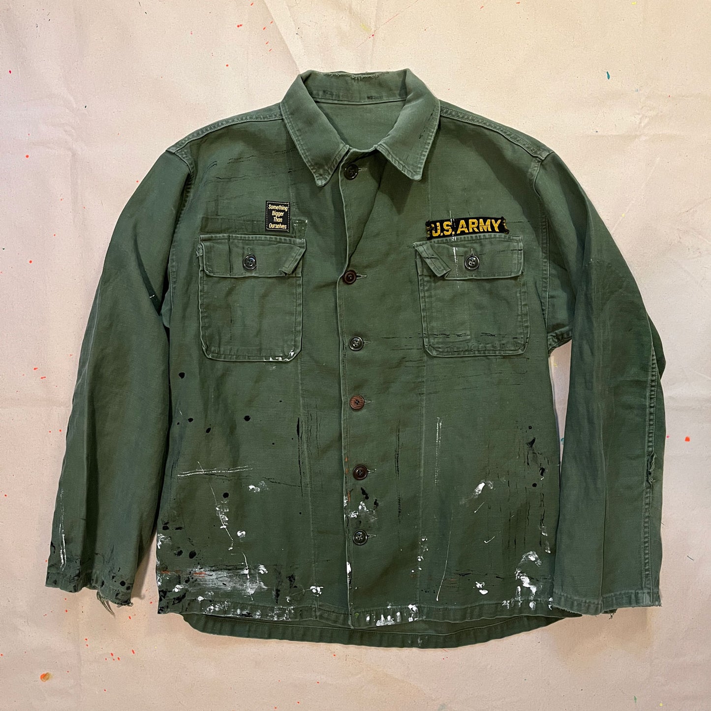 DREAM VINTAGE ARMY GREEN JACKET - MEDIUM