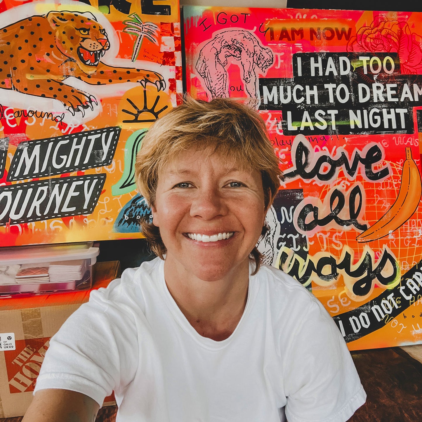 NEW! PRE-SALE! VINTAGE SINGLE-STITCH TEE - LOVE ALL WAYS ART