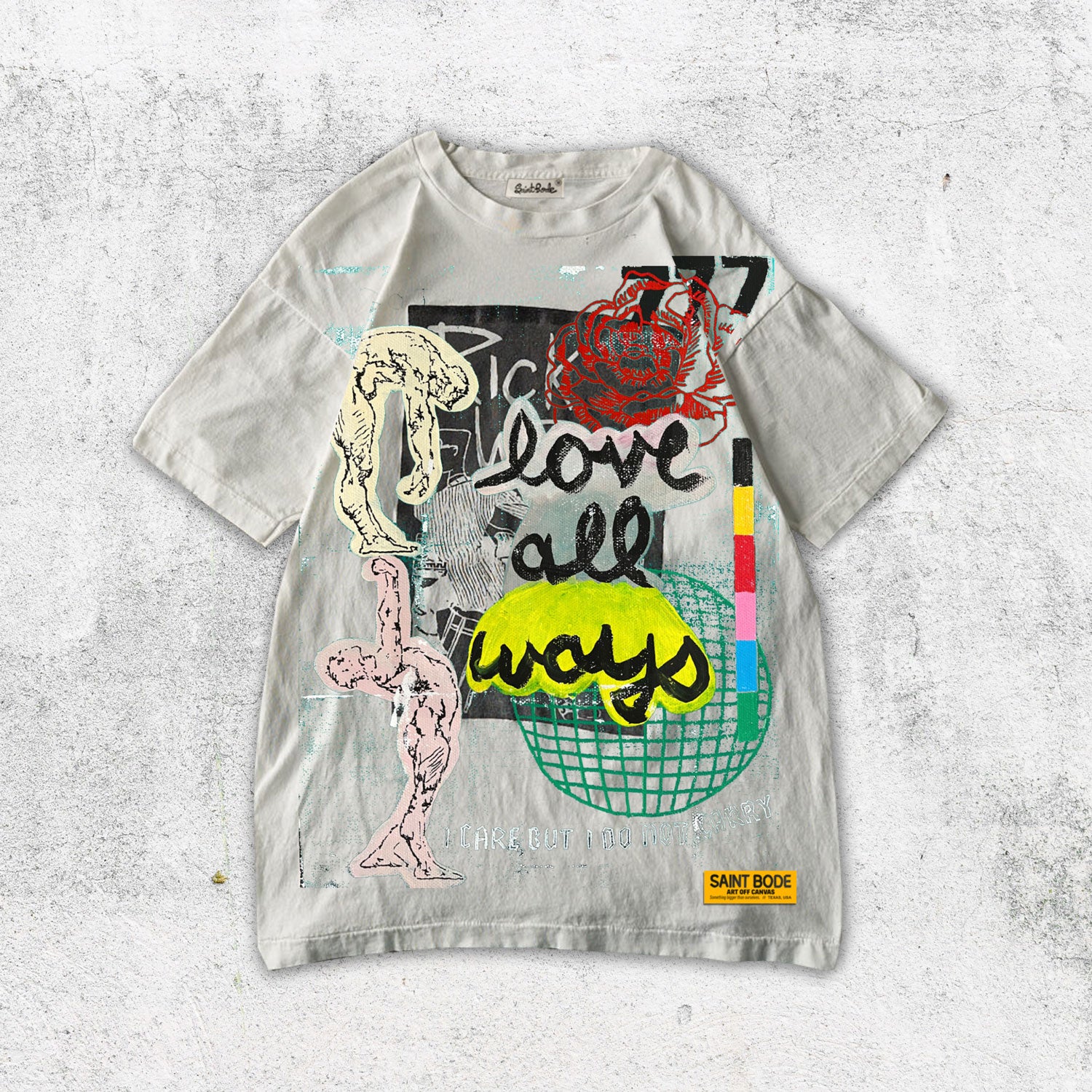 VINTAGE TEE - LOVE ALL WAYS ART – Saint Bode