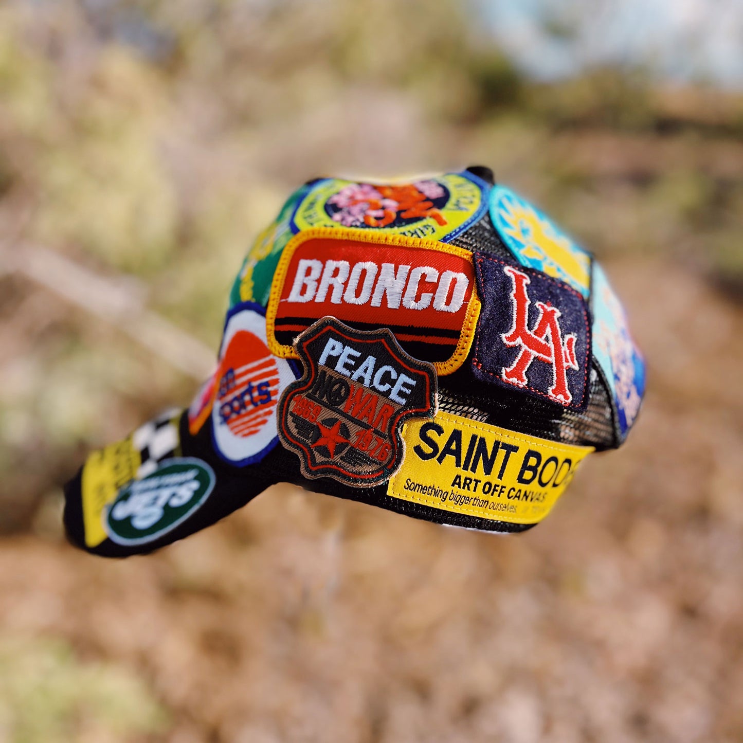 PATCH HAT - CUSTOM, ONE-OF-A-KIND