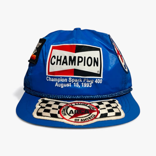 PATCH HAT - CUSTOM, ONE-OF-A-KIND BLUE