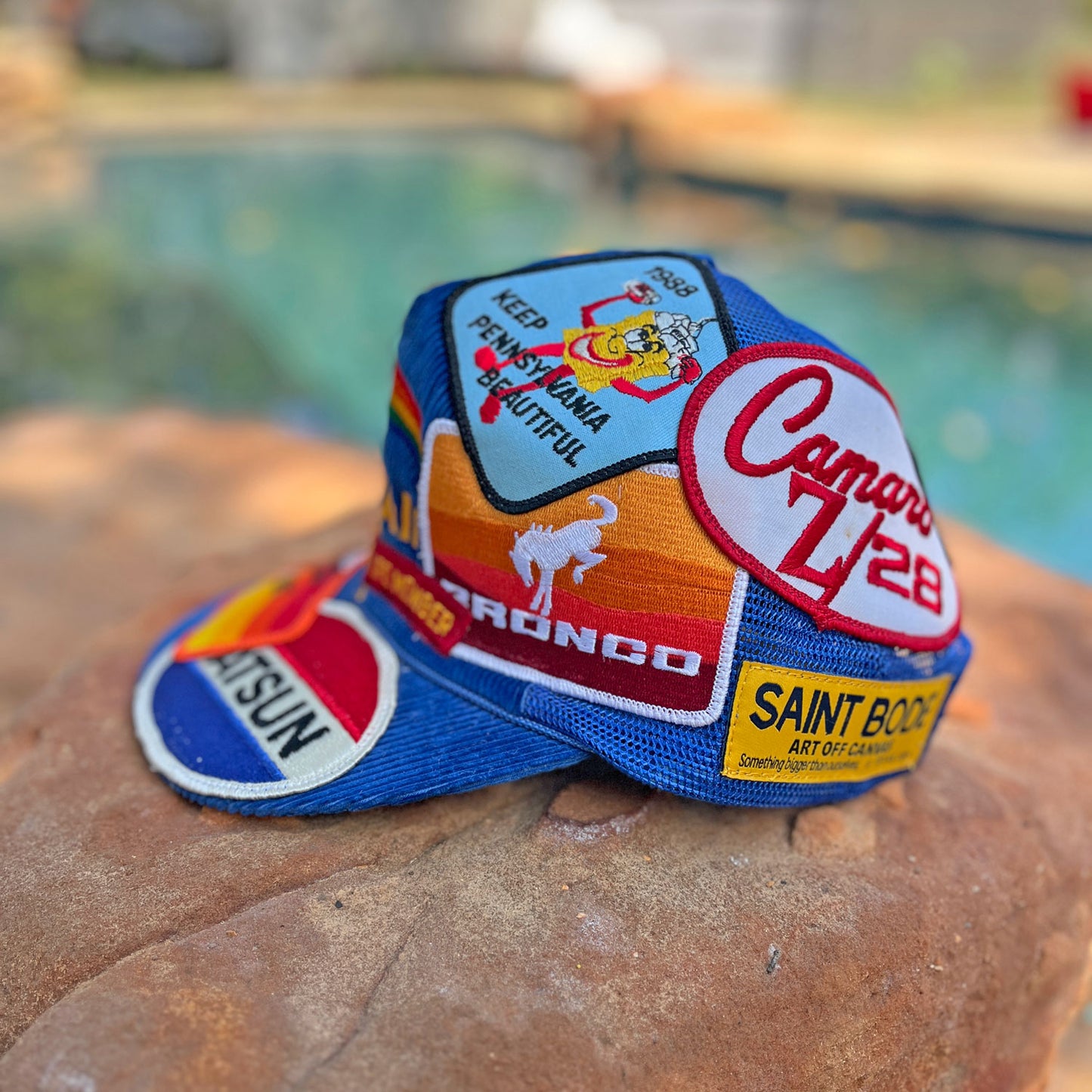 PATCH HAT - CUSTOM, ONE-OF-A-KIND