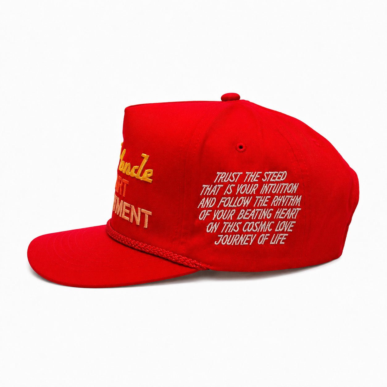 PRE-ORDER! HEART DEPARTMENT HAT - RED