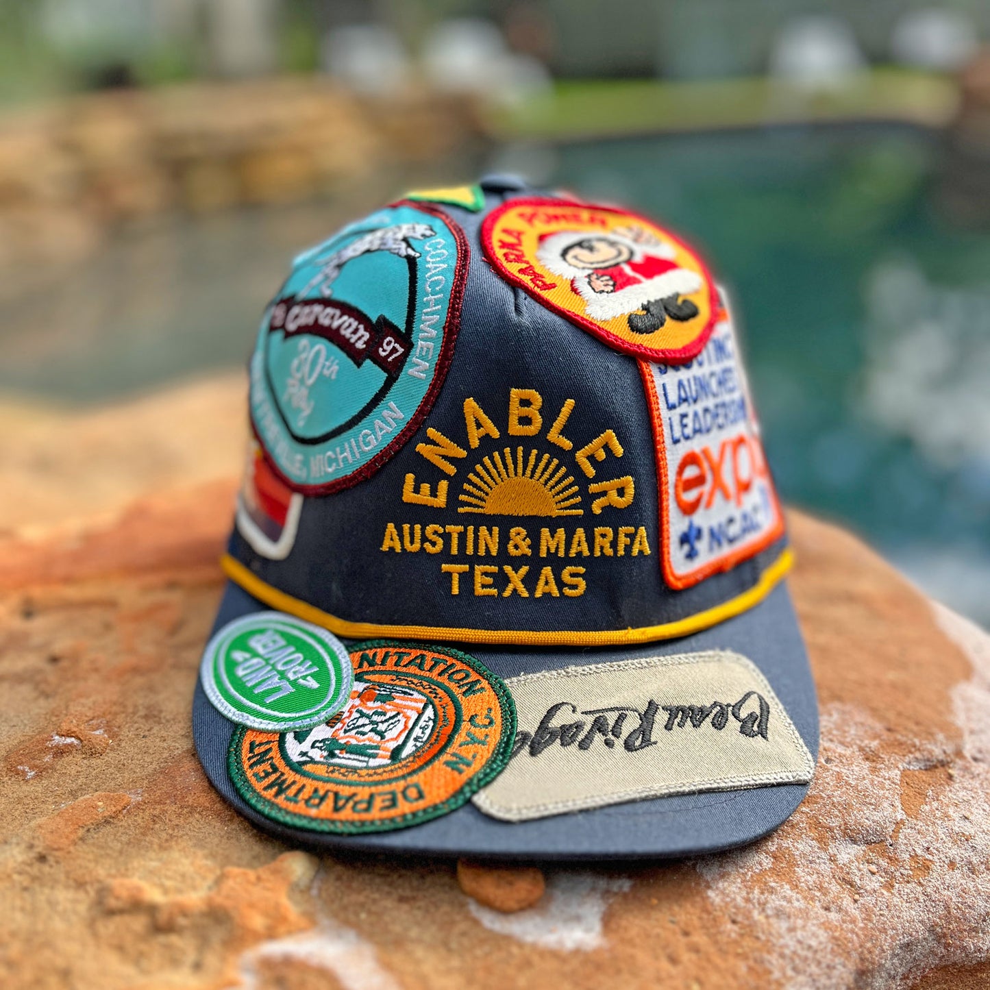 PATCH HAT - CUSTOM, ONE-OF-A-KIND