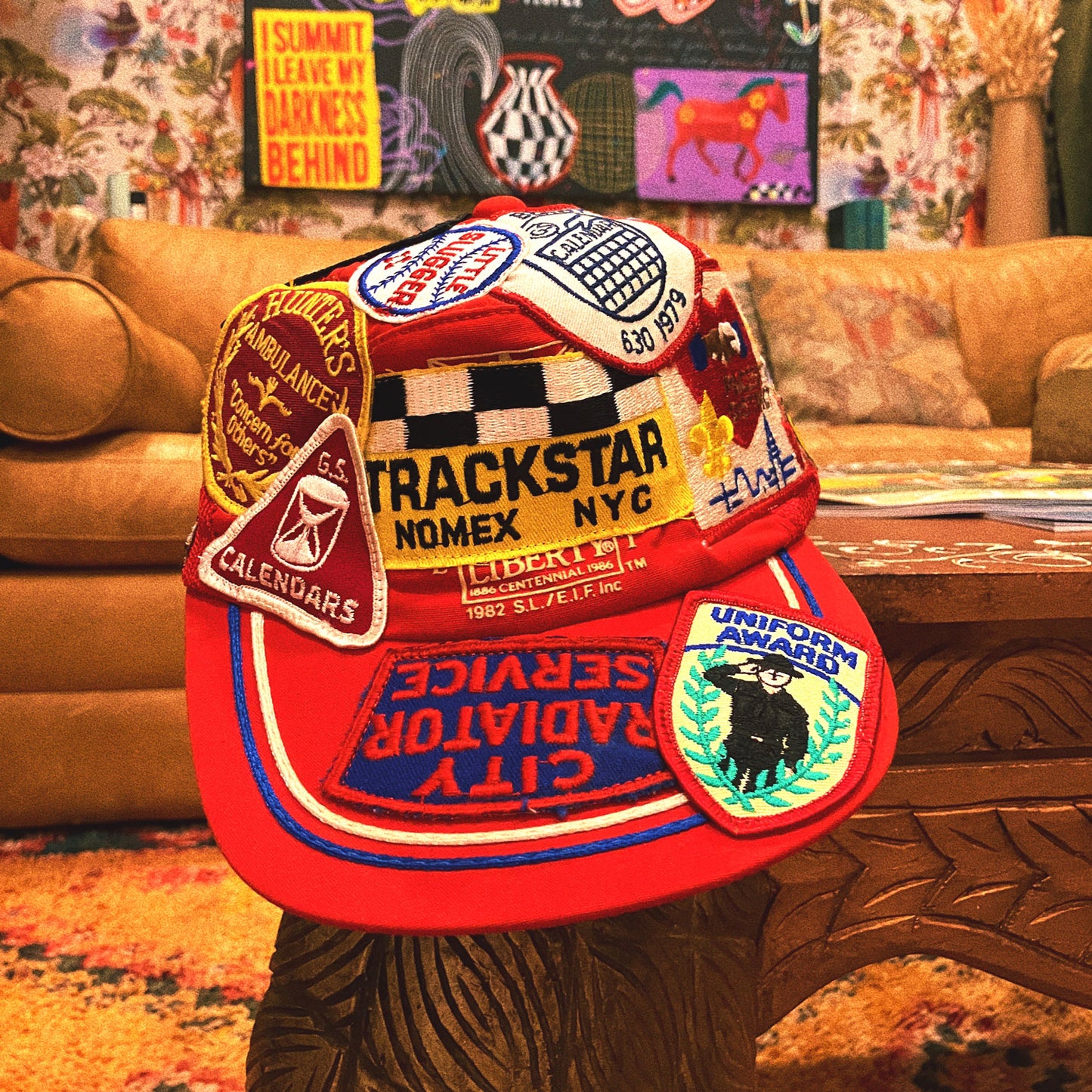 PATCH HAT - CUSTOM, ONE-OF-A-KIND