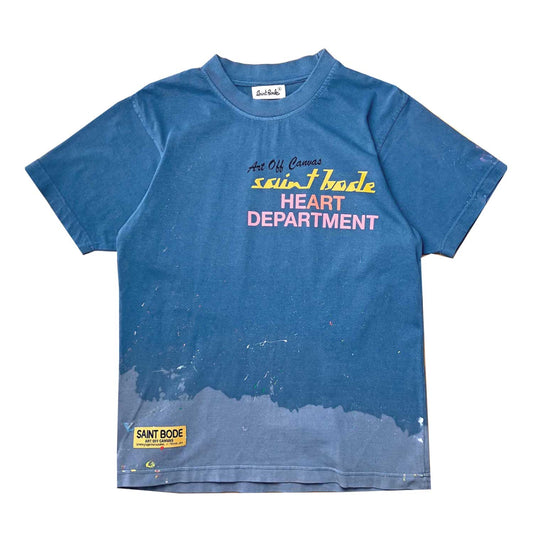 HEART DEPARTMENT PALETTE TEE - SKY BLUE