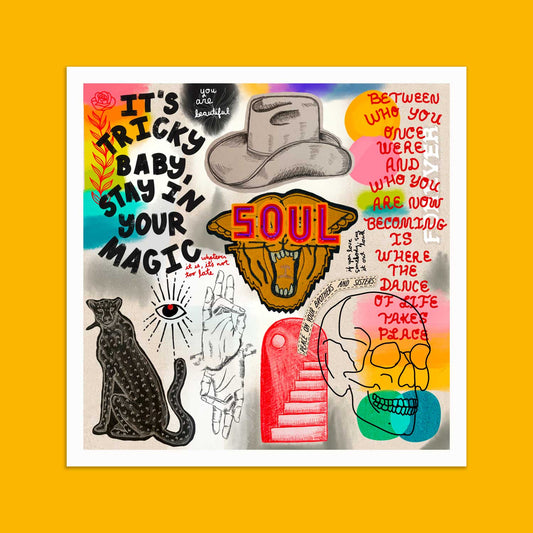 "SOUL MAGIC" GICLÉE PRINT - 12" X 12"